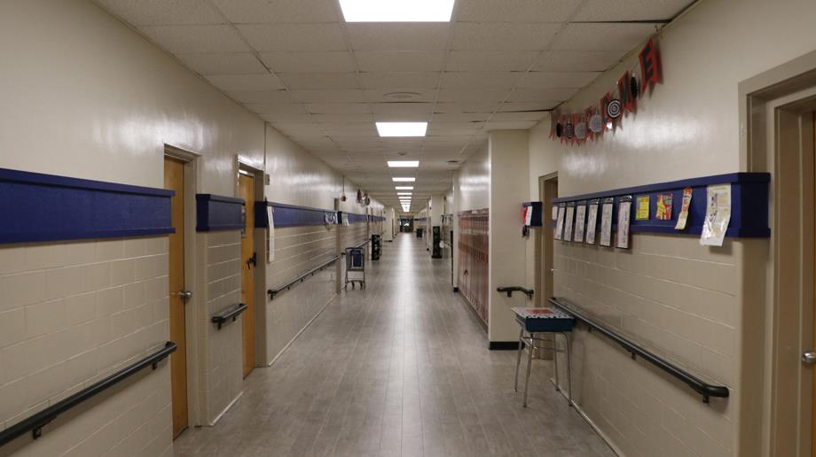 Webb Street School LED Lighting and Flooring